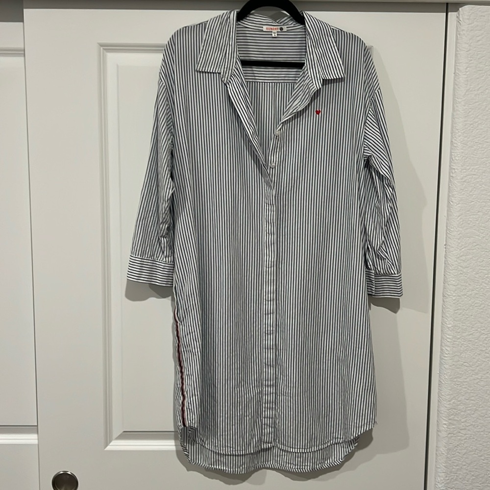 Shirt dress from Anthropologie